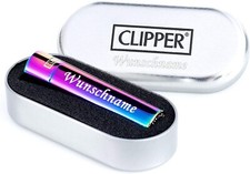 Clipper Metall Feuerzeug Icy