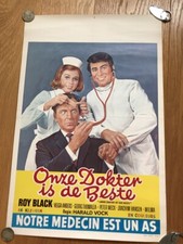 Roy Black 6 ( sechs) rare belgische Filmplakate,Format ca. 36x54cm 