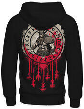 Wikinger Herren Hoodie | Vikings | Ragnar | Odin | Berserker Kapuzen-Sweatshirt