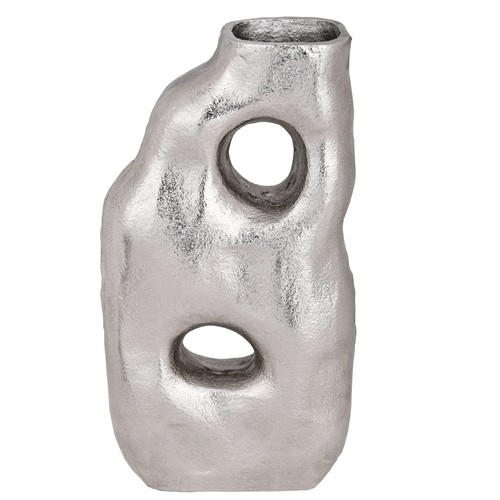 Metallvase asymmetrisch kleine