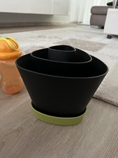 TUPPERWARE Griffbereit Griff-Fix schwarz-grün Ordnungstopf