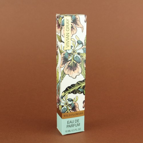 Vivian gray wild flowers - gray,