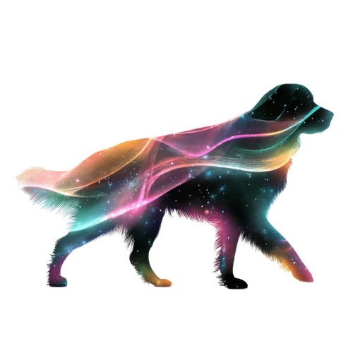 Sticker hund aurora - sticker,