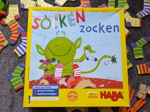 Haba spiel socken zocken - spiel, "socken