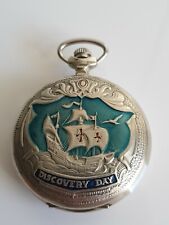 TASCHENUHR POCKET WATCH LÄUFT DISCOVERY DAY 500 AMERIKA Christoph Kolumbus 1-18