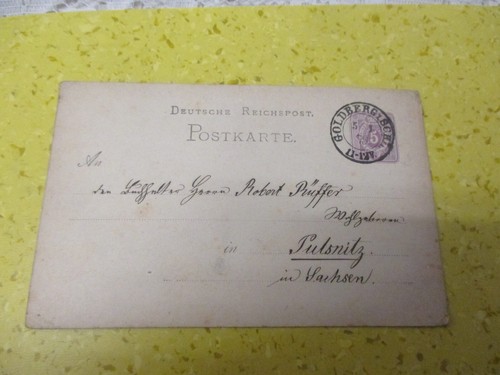 1879 goldberg schlesien - goldberg,