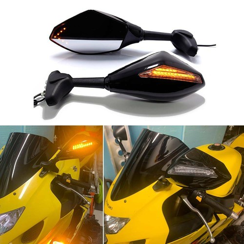 Motorrad rückspiegel mit led - mit,
