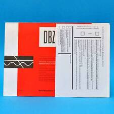 Bertelsmann Deutsche Bauzeitschrift | Prospekt Werbung kleines Faltblatt 1958