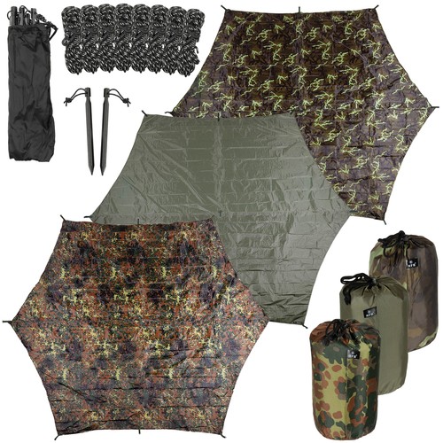 Tarp eckig hexagon heringe - tarp, 6-eckig