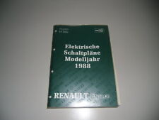 Werkstatthandbuch Elektrik Schaltpläne Modellj. 1988 Renault Espace Stand 1989