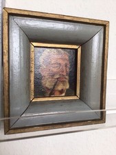 Portrait, alter Mann mit Bart , Ölbild