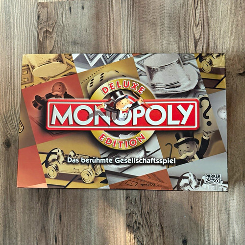 Parker monopoly deluxe edition - parker,