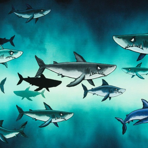 85m 50m shark tank - 0,85m,