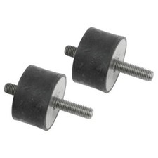 Gummipuffer Typ A Silentblock 2x Schwingungsdämpfer Anschlagpuff 50x30 M10x15/30