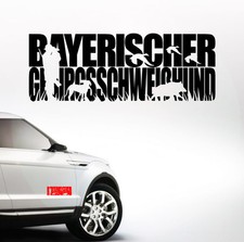 Hundeufkleber BAYERISCHER