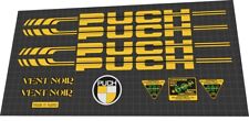 Puch Vent Noir Aero frame decal set