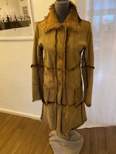 Bonnie Manfred Bogner Damen Wende Mantel Leder/ Ziegen Fell