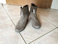 Damen-Stiefelette Wildleder Gr. 38,5 (5,5,) Weite H- sehr guter Zustand 