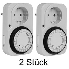 2 Stück Analoge Zeitschaltuhr