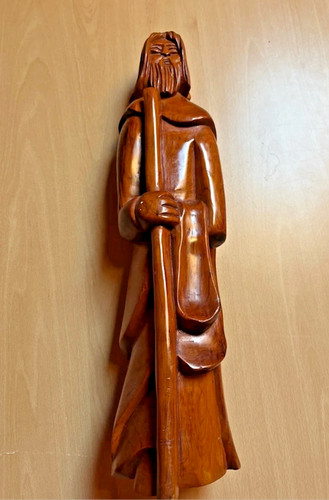 Holzfigur handgeschnitzt