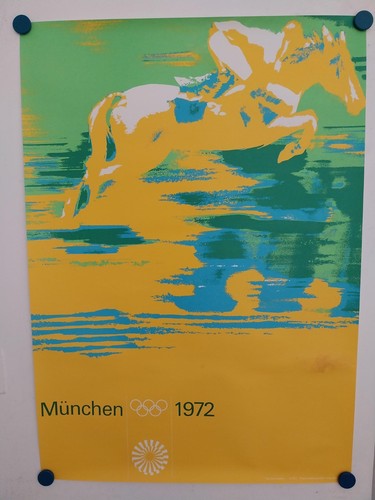 Plakat olympiade münchen - plakat,