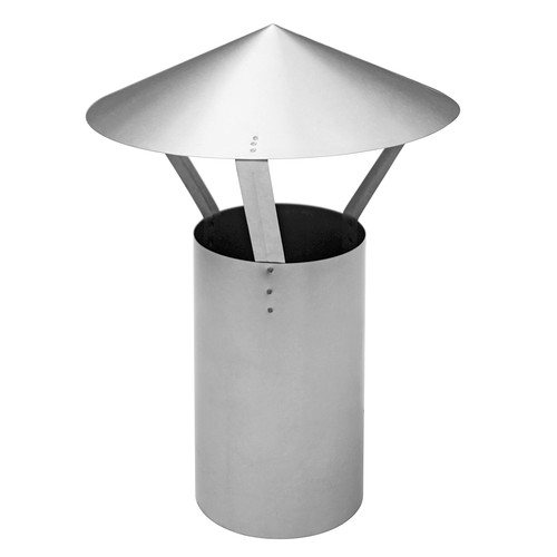 Rauchrohr 120mm regenhaube - 120mm,