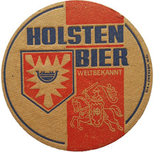 ALTER BIERDECKEL Holsten