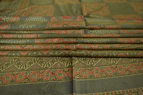 Fnc vintage sari indisch - sari, grün