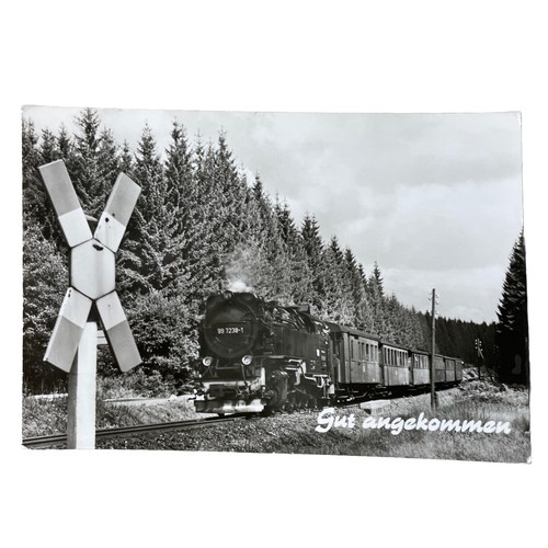 Ansichtskarte eisenbahn - ansichtskarte, ak