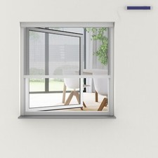 Elektrischer Insektenschutzrollo - Betrieb autark durch Solarpanel möglich