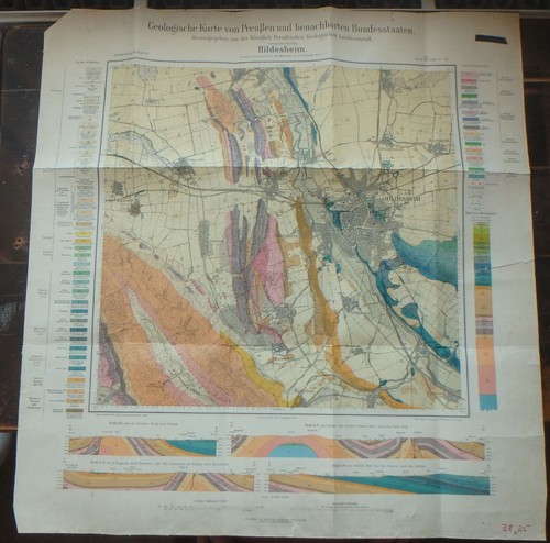 Geologische karte von preussen - geologische,