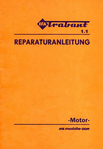 Trabant reparaturanleitung - trabant,