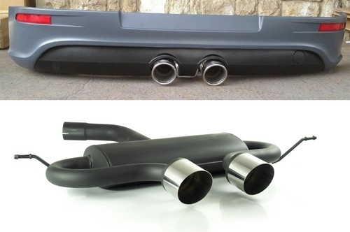 Sportauspuff heckdiffusor - sportauspuff,