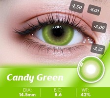 -3,25 Diop. Candy Green ❤️