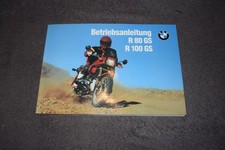Betriebsanleitung Bedienungsanleitung BMW R80GS / R100GS 07/1991 erstklassig