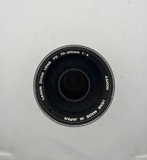 Canon zoom lens FD 70-210mm 1:4 