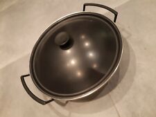 Le Creuset Wok 37cm Mit Deckel Gusseisen Schwarz