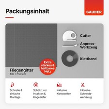 FIBERGLAS Fliegengitter Insektenschutz Moskitonetz Mückenschutz Fenster Türen