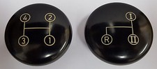 2x Schaltknauf Schaltknopf für ZF-Getriebe A208 Traktor Trecker Schlepper 18+56
