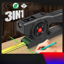 Laser-Entfernungsmesser, 120 M, Maßband, LCD-Display Mit Hintergrundbeleuchtung