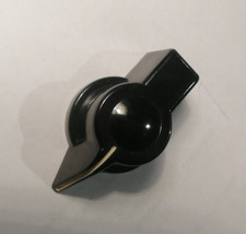Drehknopf Potiknopf 1 Stück Bakelit für 6mm Achse Reglerknopf Drehregler NOS*neu