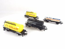 Märklin 4440 Kesselwagen-Konvolut Shell, Linde und Wasserwagen (4 Stk) gebraucht