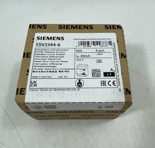 Siemens 5sv3344 - siemens, 5sv3344-6