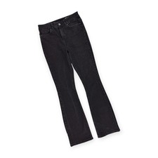 Vero Moda Jeans W30 L32 M 38 High Waist schwarz Schlaghose Bootcut Slim Booty