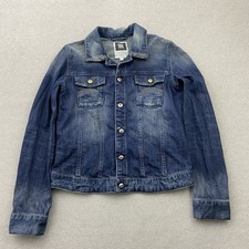 G-Star Jeans Jacke Damen M 38 Blau Denim 