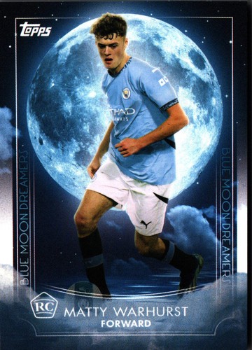 2024 topps blue - blue, moon