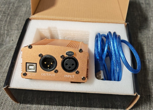 48v phantom power - 48v,