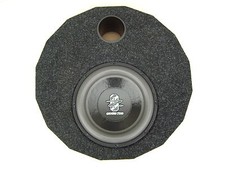 Ground Zero 10"  Subwoofer und Endstufe inkl. Reserveradgehäuse