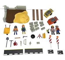 Playmobil 4138 4044 71185 Baustelle Maurer Mauer Fräse Bauarbeiter Citylife #927