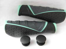 GRIFFE Velo Ergogel D3 Fahrradgriffe Lenker Gelgriffe grips 135 mm schwarz/grün 